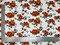1 Yard Liverpool Knit Floral Print Fabric Stretch Crepe Fabric for Dresses, Tops, and Bows 58"-60" Width
